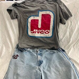JNCO Heather Gray Crewneck Tee